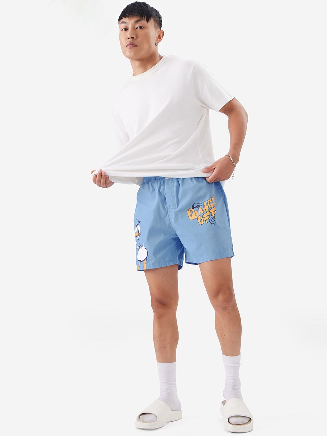 Buy The Souled Store Men Donald Duck Blue Boxers - Boxers for Men