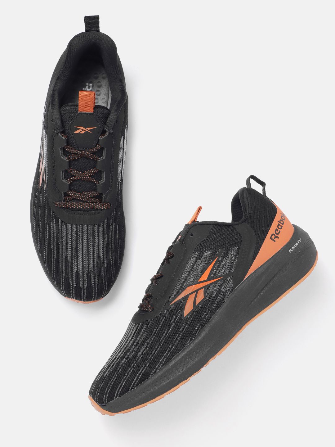 Reebok Men Woven Design Run Obsession Shoes