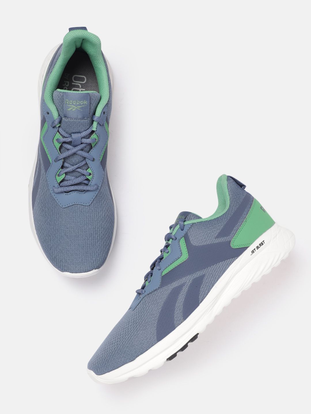 Reebok Men Woven Design Energen Running Shoes