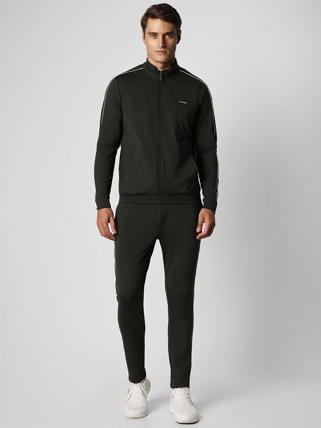 Van Heusen Men Flex Slim Fit Zipper Tracksuit