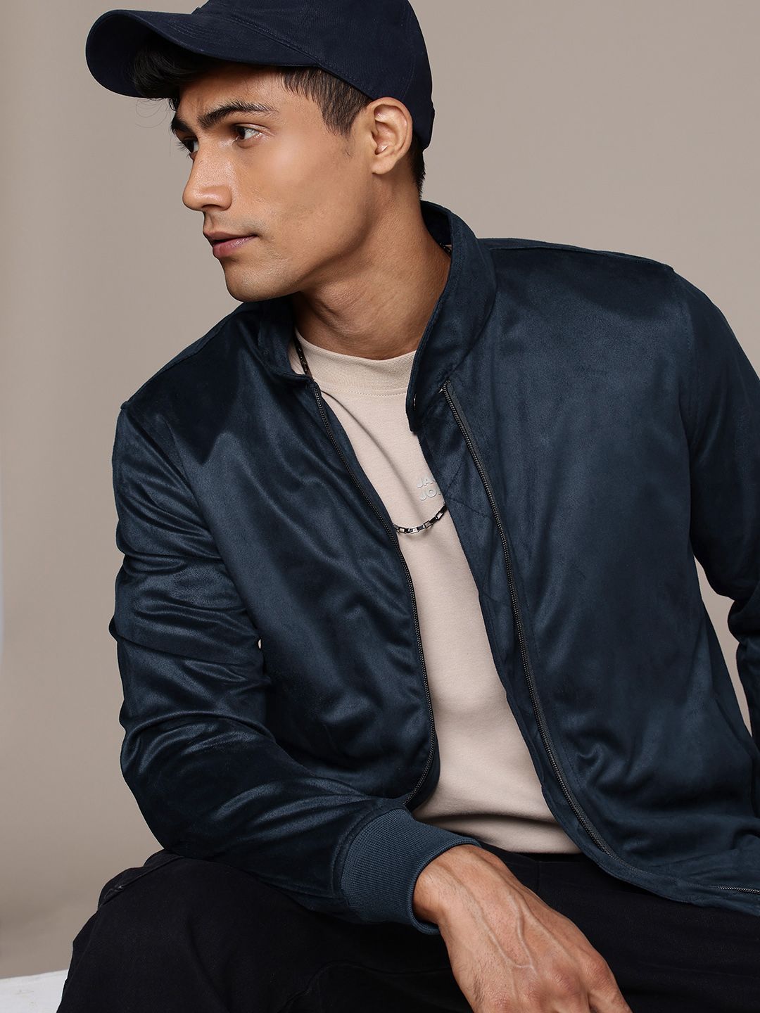 WROGN Stand Collar Tailored Jacket