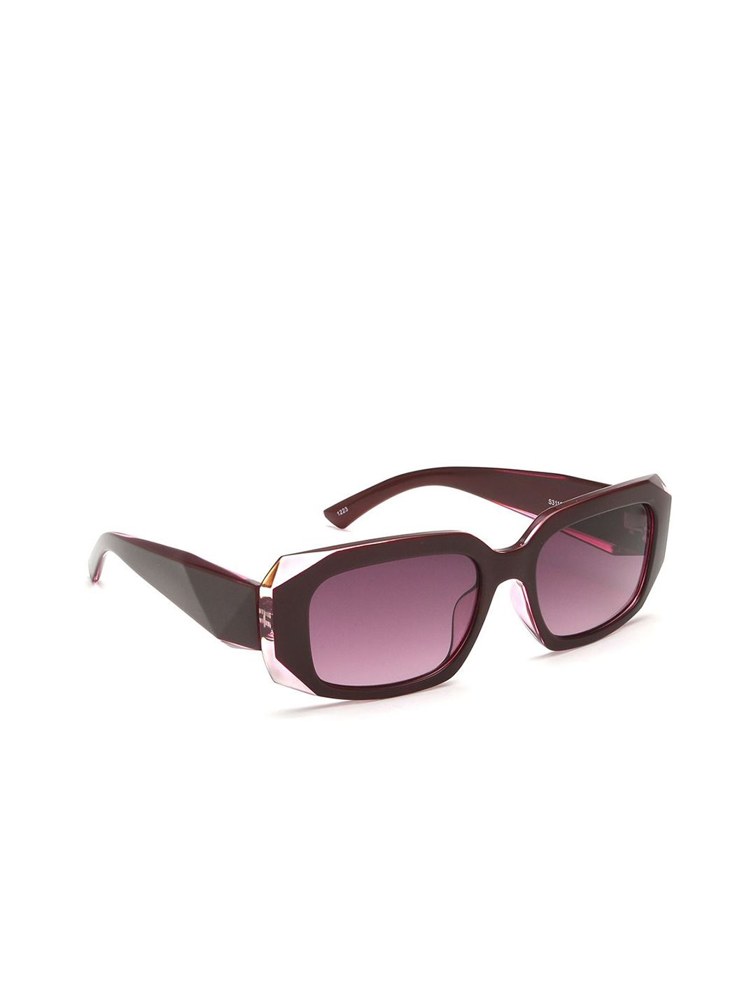 IDEE Women Rectangle Sunglasses with UV Protected Lens IDS3113C3SG