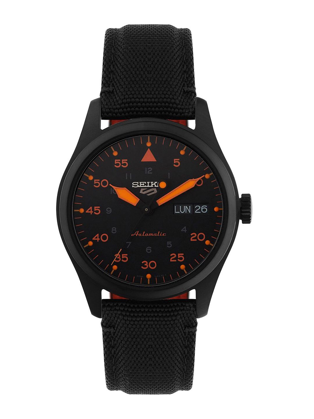 SEIKO SEIKO Men Dial & Leather Straps Analogue Motion Powered Watch SRPH33K1-01