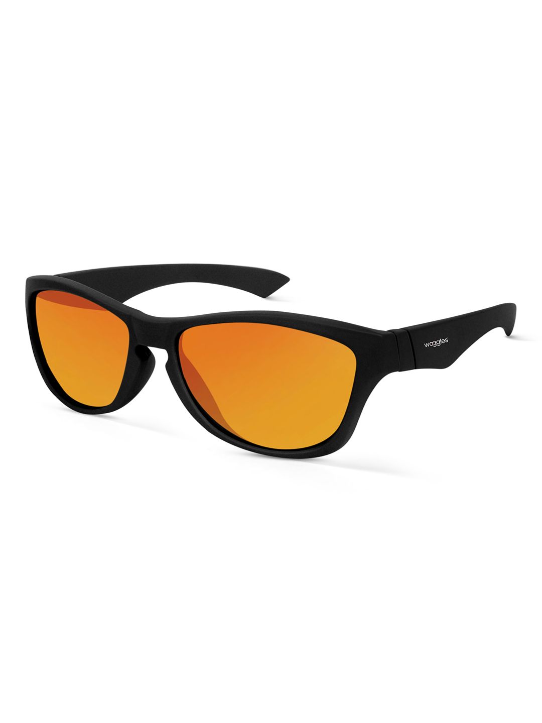 Woggles Unisex Full Rim Wayfarer Sunglasses with Polarized Lens WO-PWF-1126C1