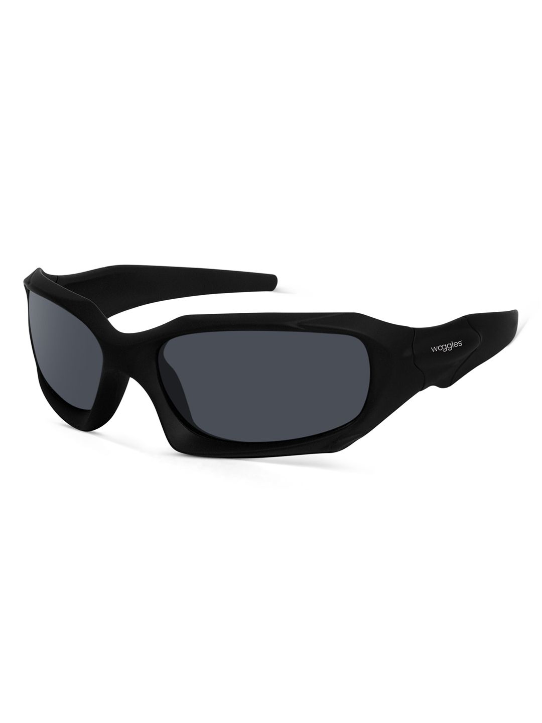 Woggles Unisex Rectangle Sunglasses with Polarised Lens