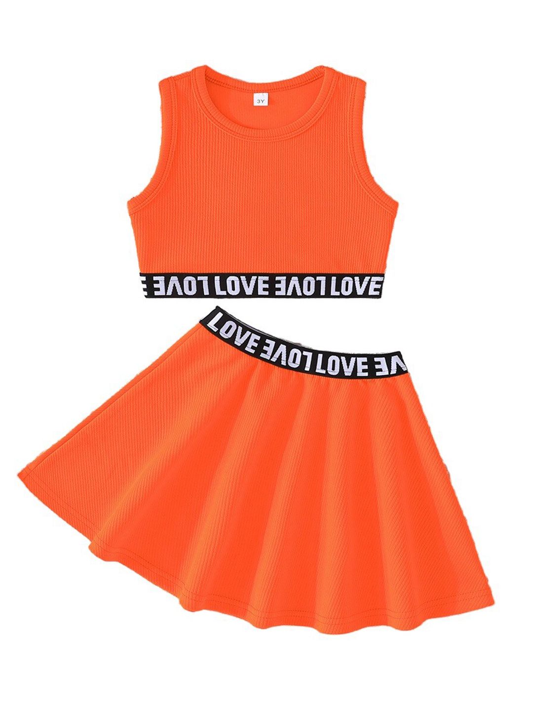 StyleCast x Revolte Girls Top with Skirt