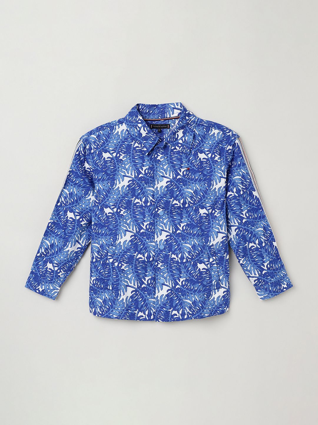 Tommy Hilfiger Boys Floral Opaque Printed Casual Shirt