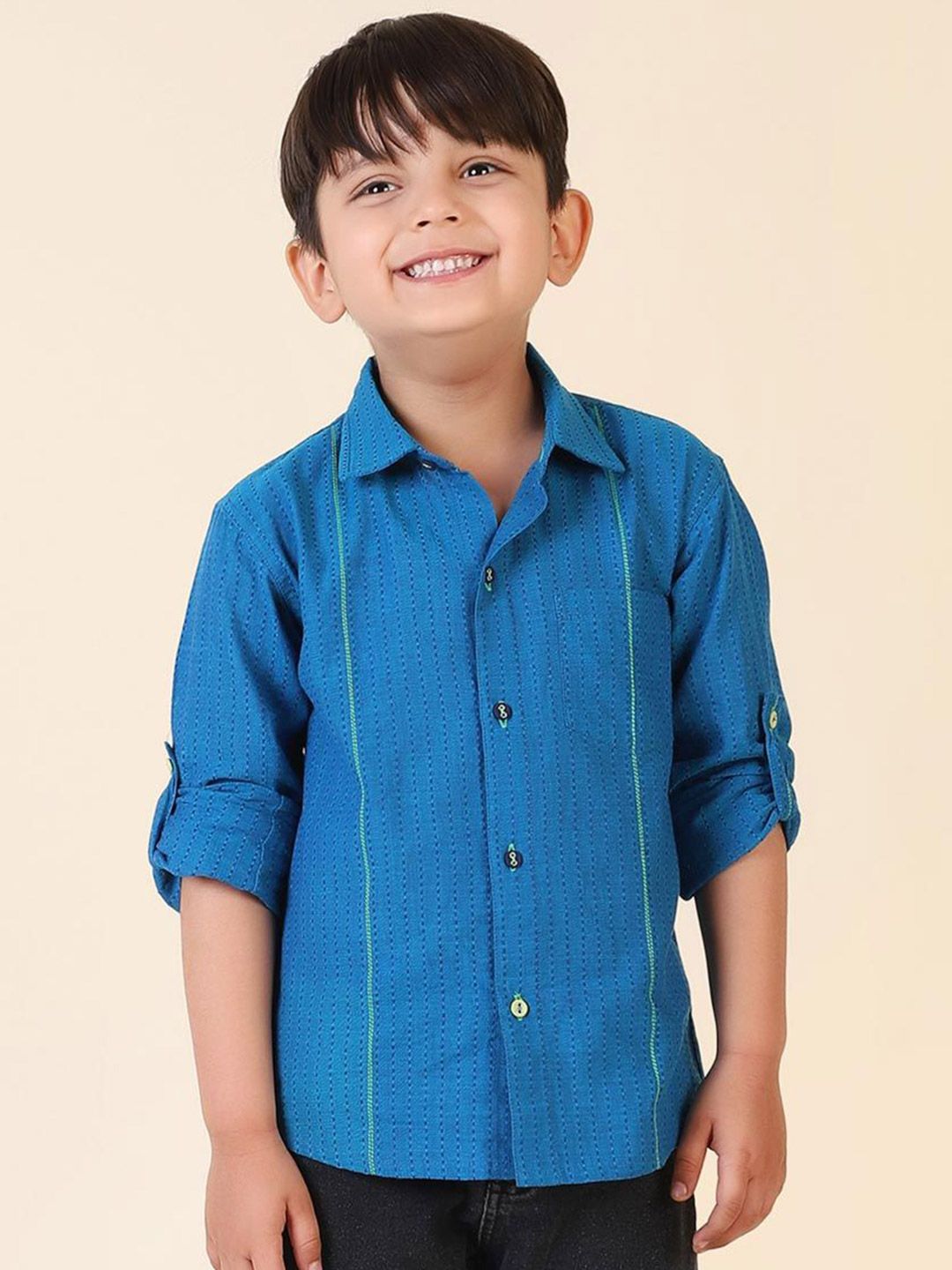 Fabindia Boys Opaque Casual Shirt