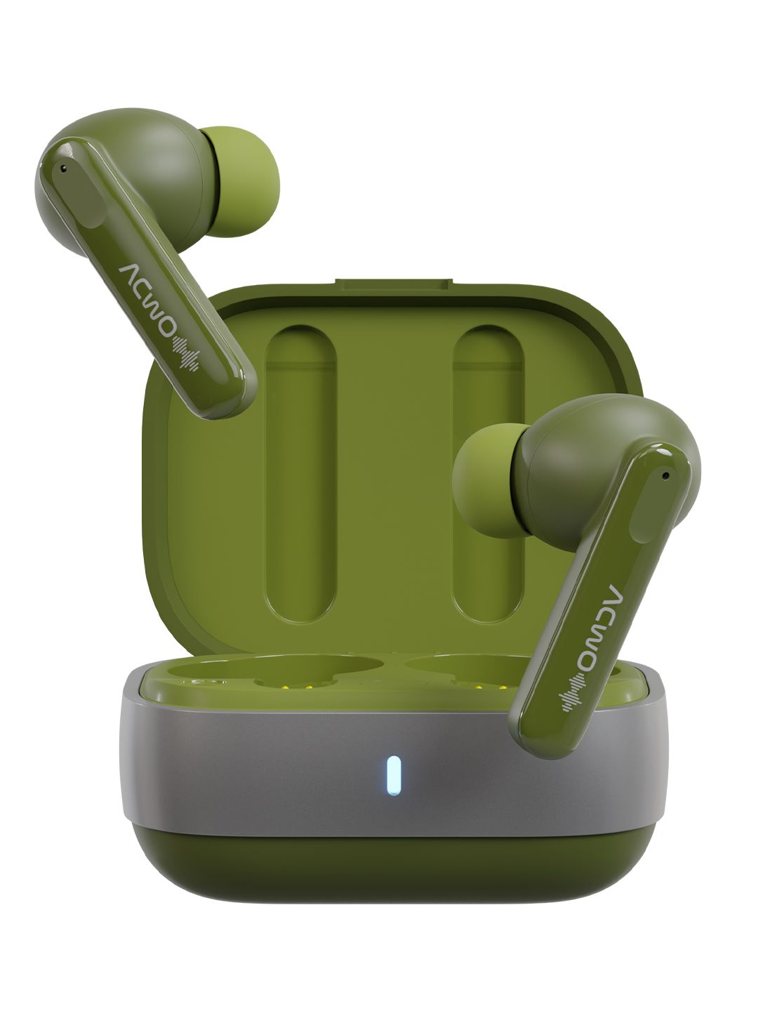 ACwO DwOTS Decibel Meadow Green 60Hrs Playback Flagship ANC 3D Spatial Audio Earbuds
