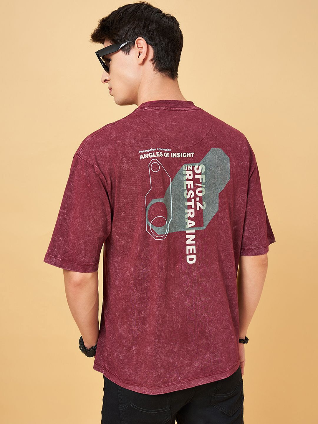 SF JEANS by Pantaloons Men Typography Printed T-shirt