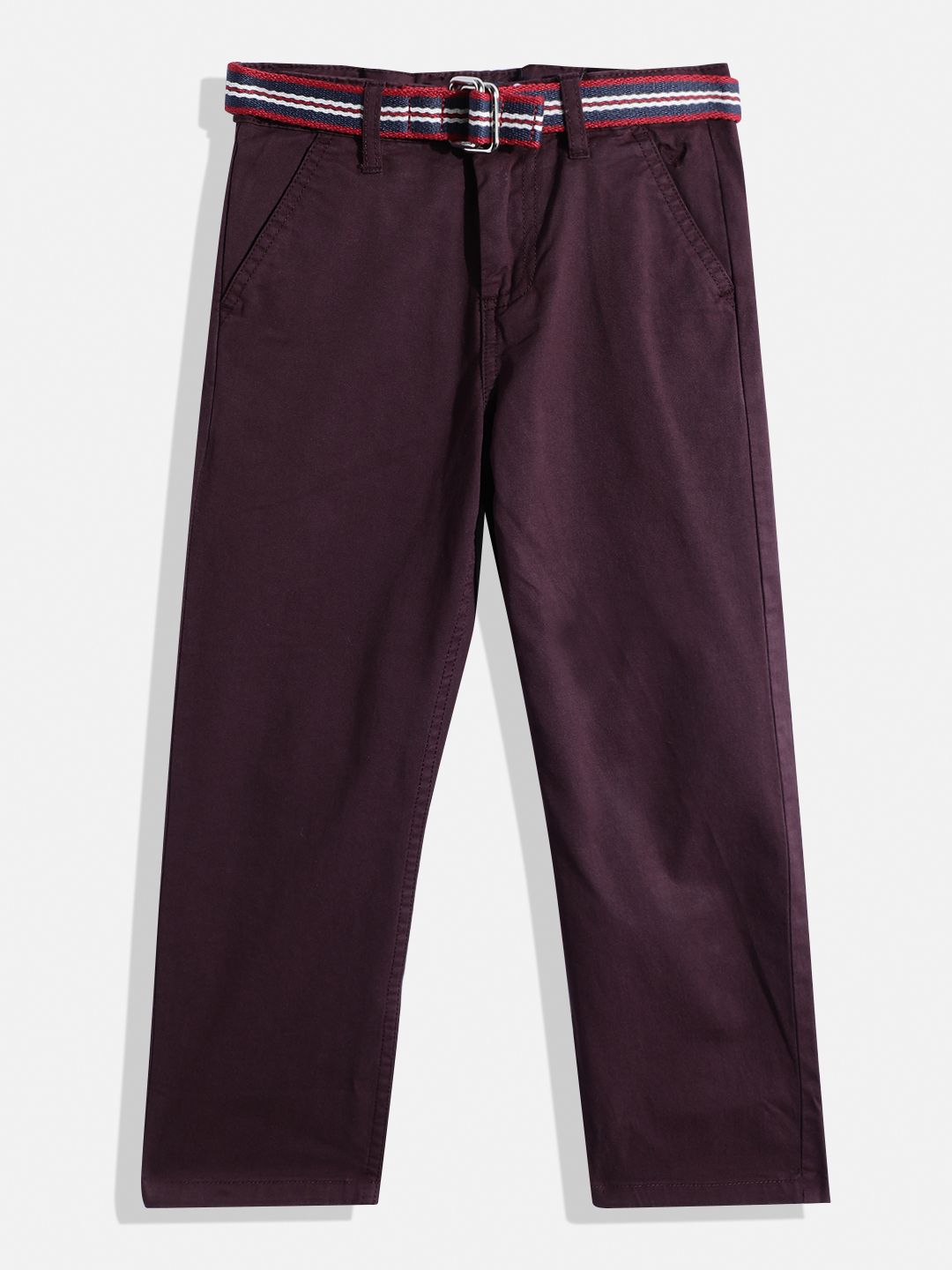 Allen Solly Junior Boys Chinos with a Belt