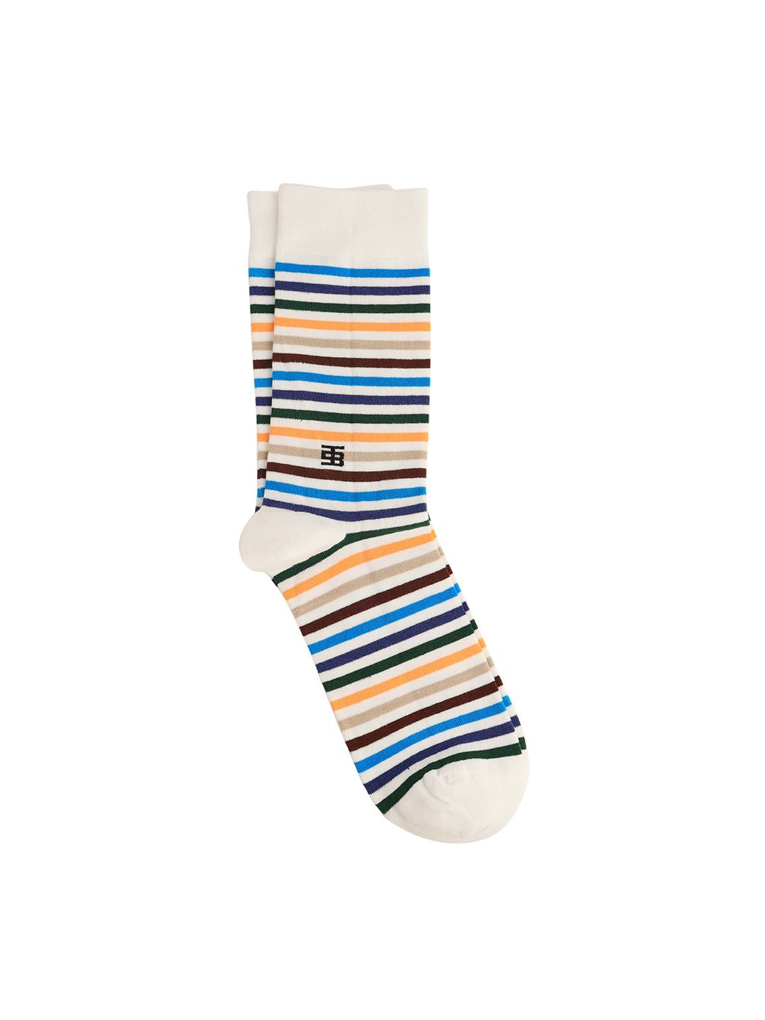 SockSoho Striped Calf- Length Socks