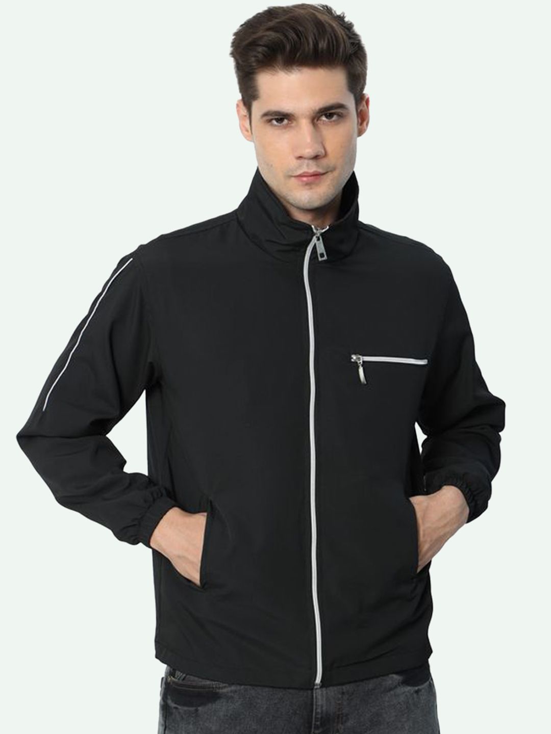 Plutus Men Windcheater Outdoor Sporty Jacket