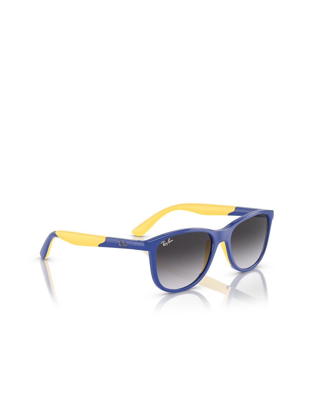 Ray-Ban Kids Unisex Gradient Blue Lens Square Sunglasses - 0RJ9077S71328G49