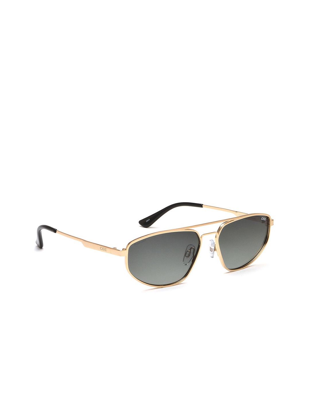IDEE Men Oval Sunglasses With Polarised and UV Protected Lens IDS3065C2PSG