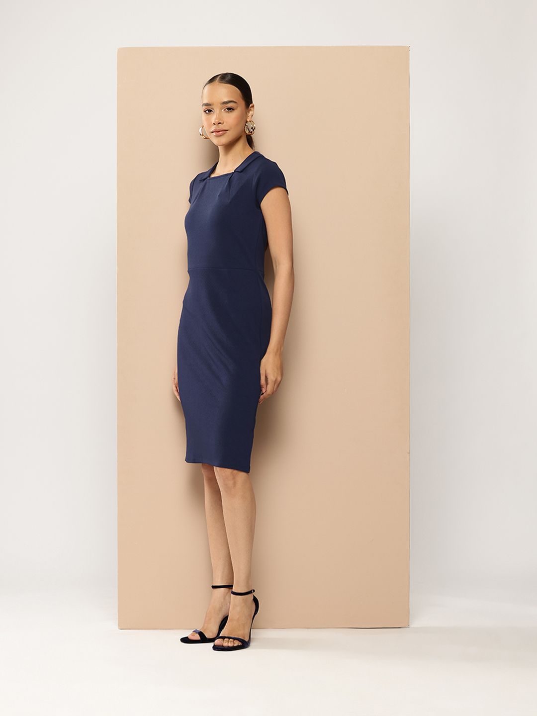 princess polly baby blue dress Simple Simple Makeup For Black Dress main image 0