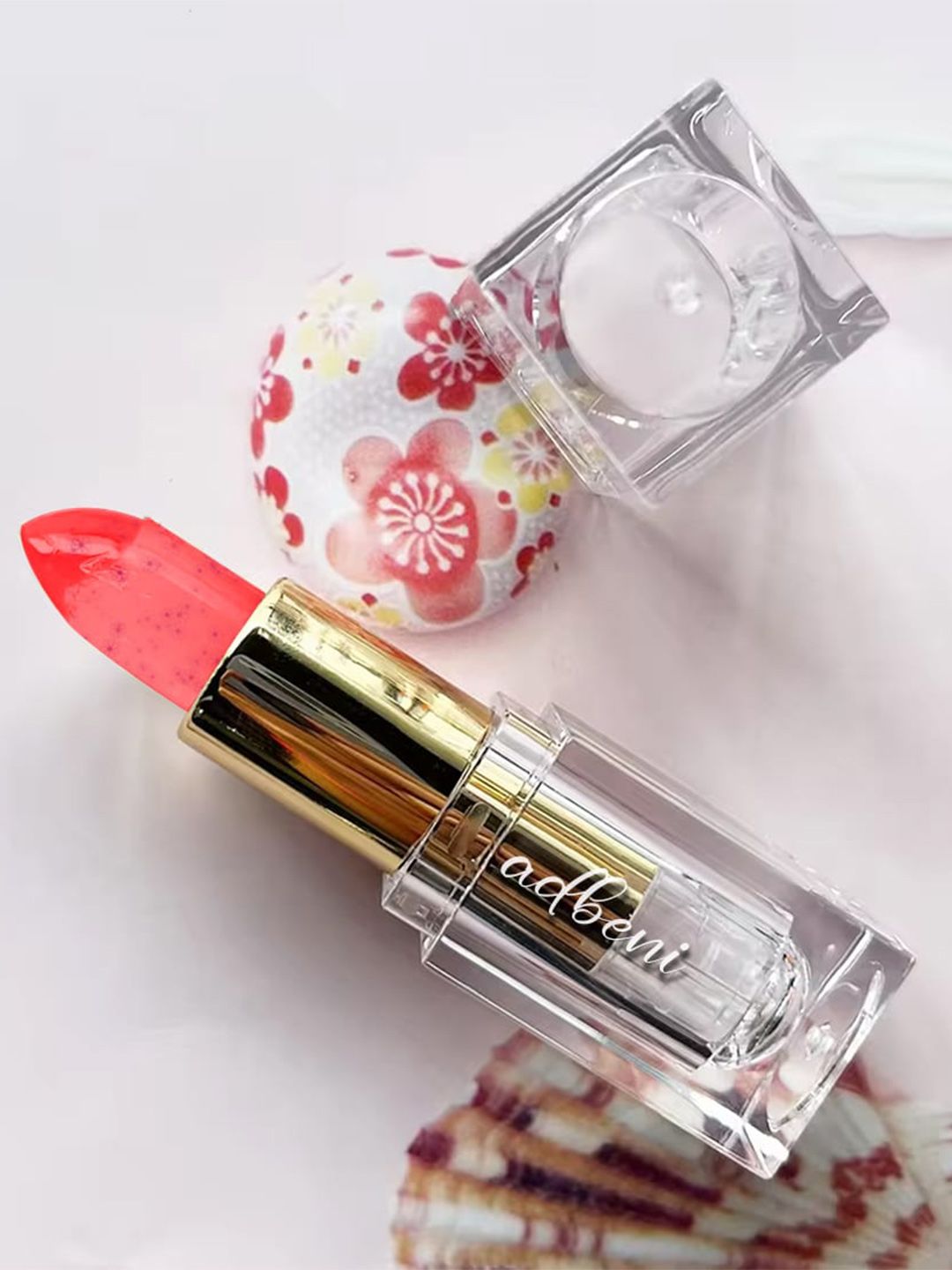 Adbeni Kiss Beauty Set Of 2 Gold Foil Lipstick - 2.8g Each - Shade 01-03