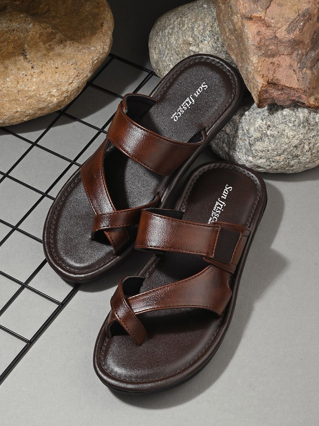 San Frissco Men Comfort Sandals