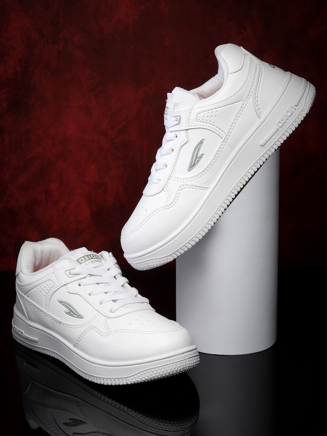 ASIAN Boys Round Toe Memory Foam Sneakers