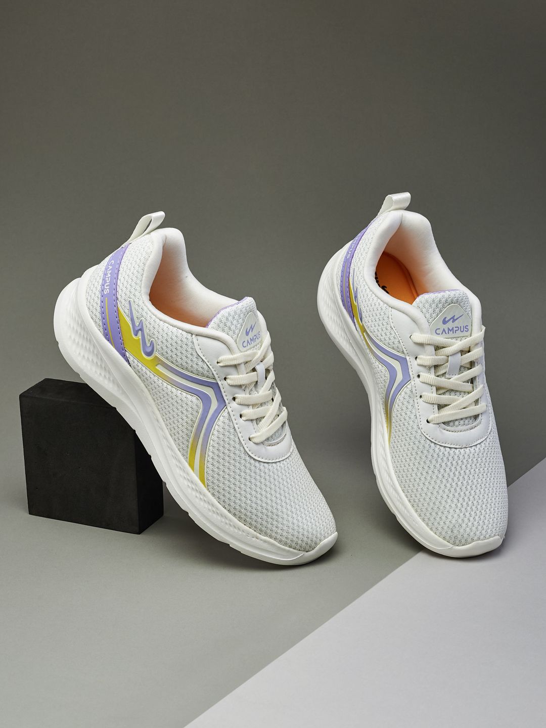 Campus RAYE Women Lace-Up Running Shoe Price in India