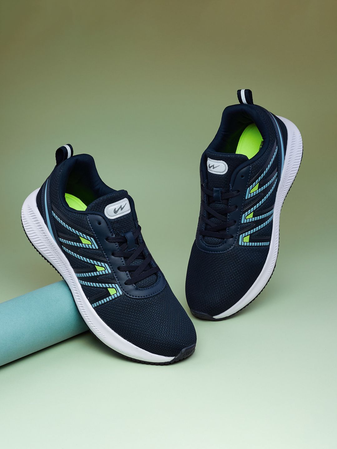 Campus Men WENDIGO Mesh Lace-Ups Running Shoes