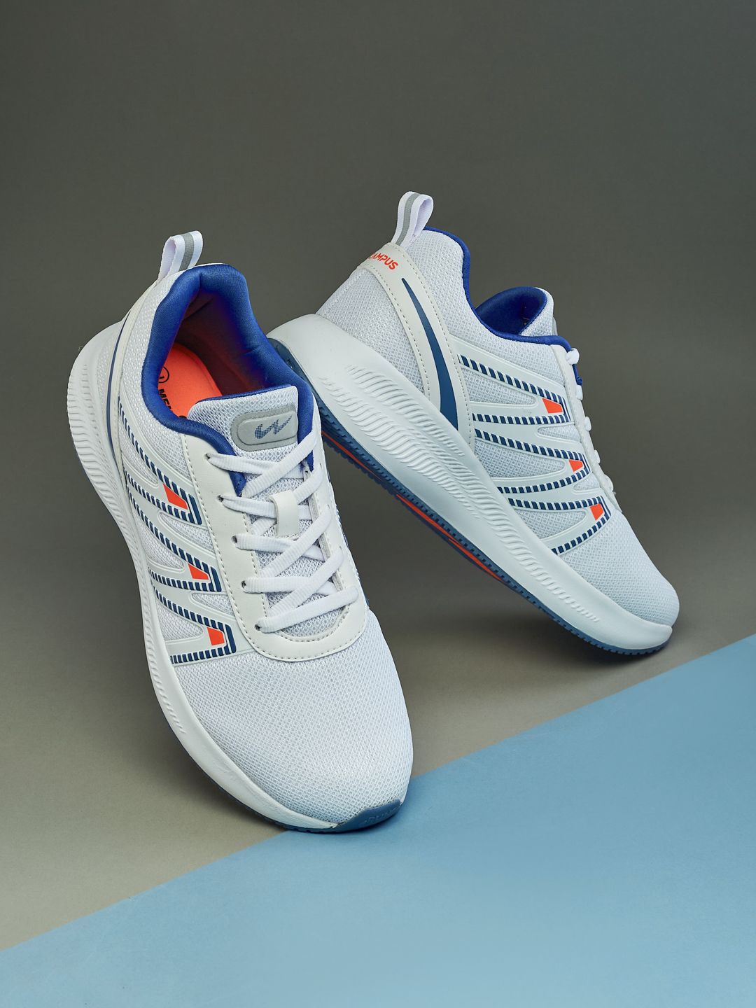 Campus Men WENDIGO Mesh Lace-Ups Running Shoes
