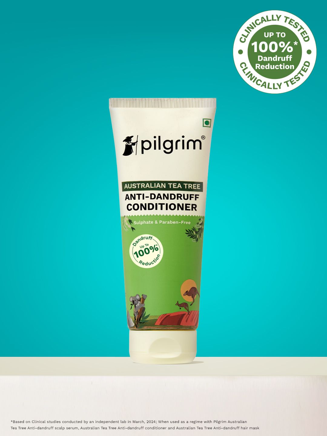 Pilgrim Australian Tea Tree Anti-Dandruff Conditioner For Detangles Hair - 200ml