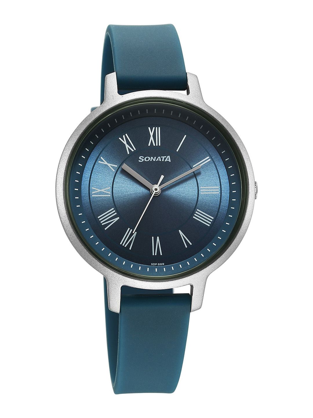 Sonata Splash Quartz Analog With Blue Dial Watch For Women - 87049pp17w
