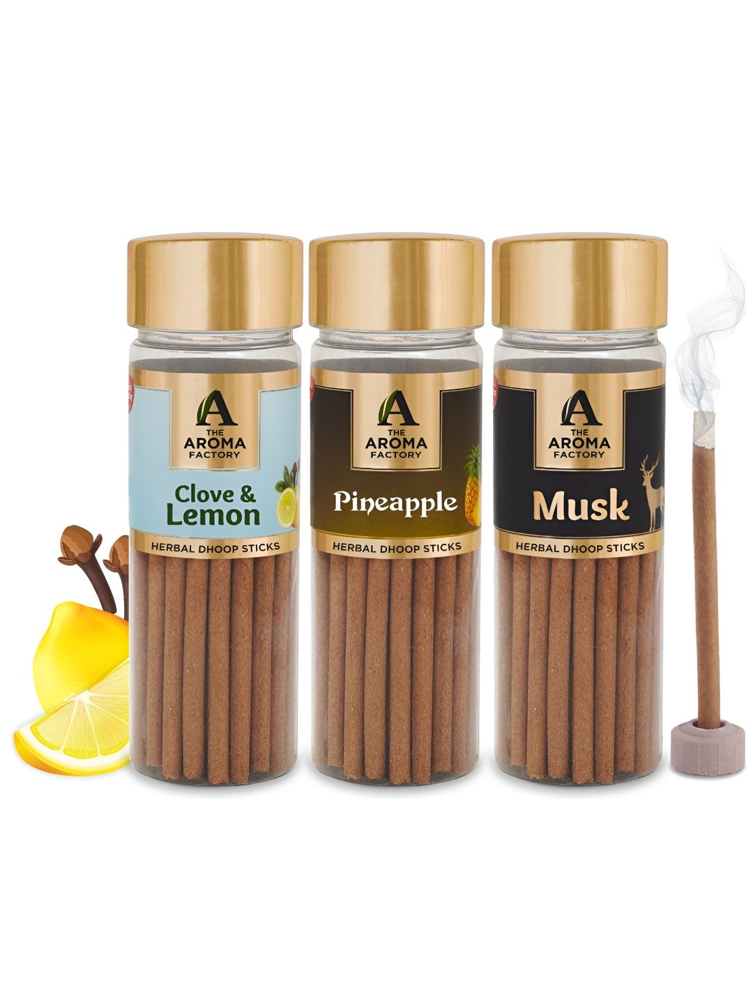 The Aroma Factory Wood 3 Piece Ganesh Chaturthi Incense Sticks