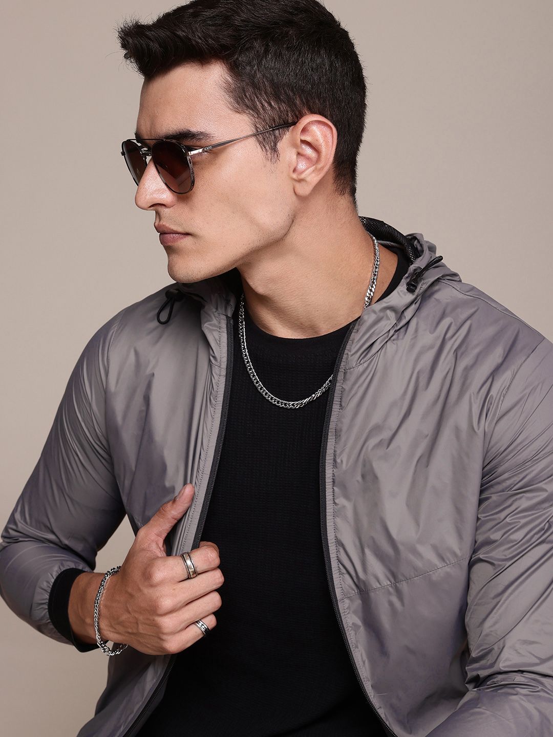 The Roadster Life Co. Hooded Sporty Jacket