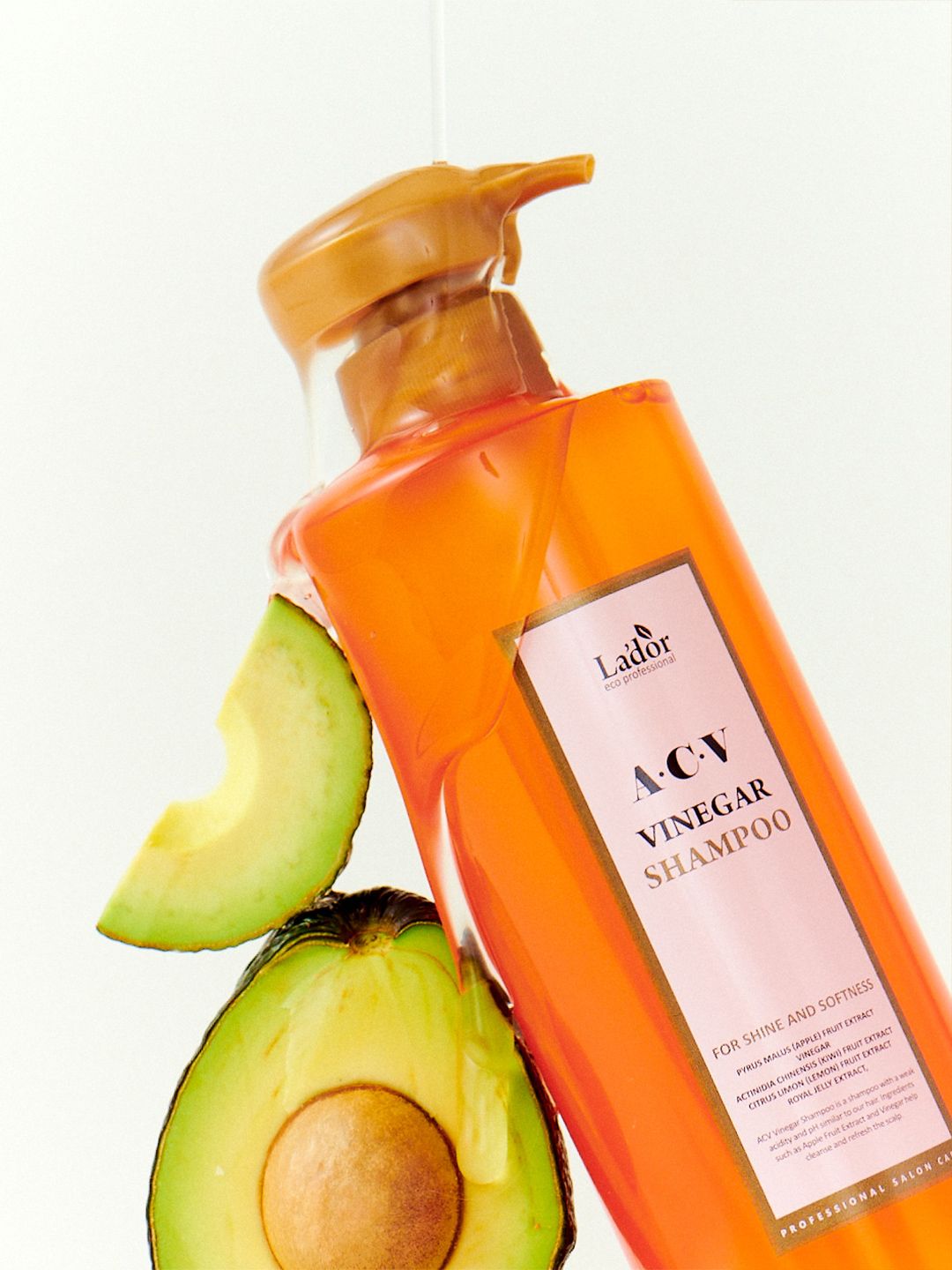Lador ACV Vinegar Shampoo for Shine & Softness - 430ml