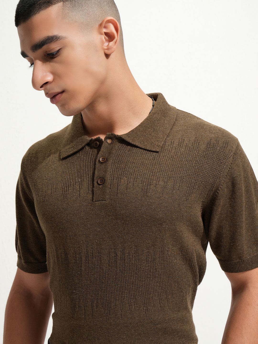 Highlander Men Regular Fit Half Sleeve Tshirt