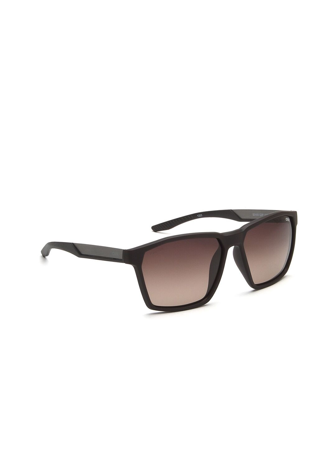 IDEE Men Square Sunglasses with Polarised and UV Protected Lens IDS3103C2PSG
