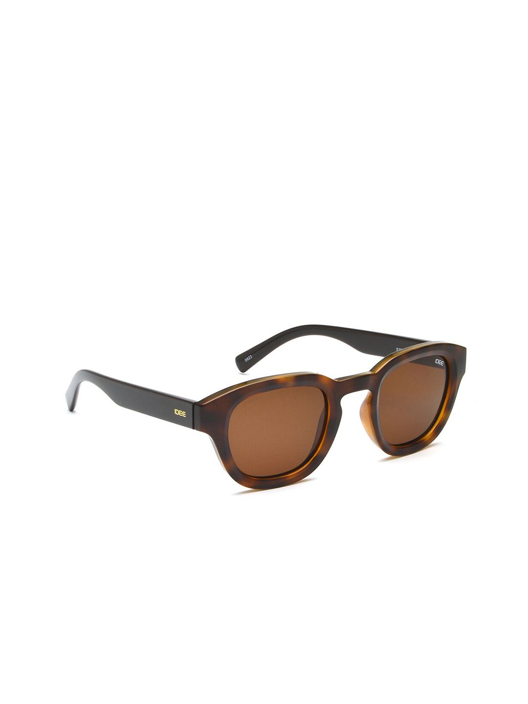 IDEE Men Oval Sunglasses with UV Protected Lens IDS3070C3SG