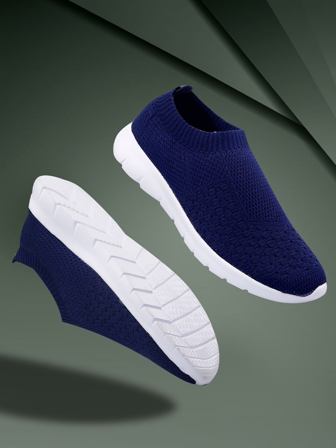 KRAASA Men Textile Walking Non-Marking SP7272 Running Sports Shoes