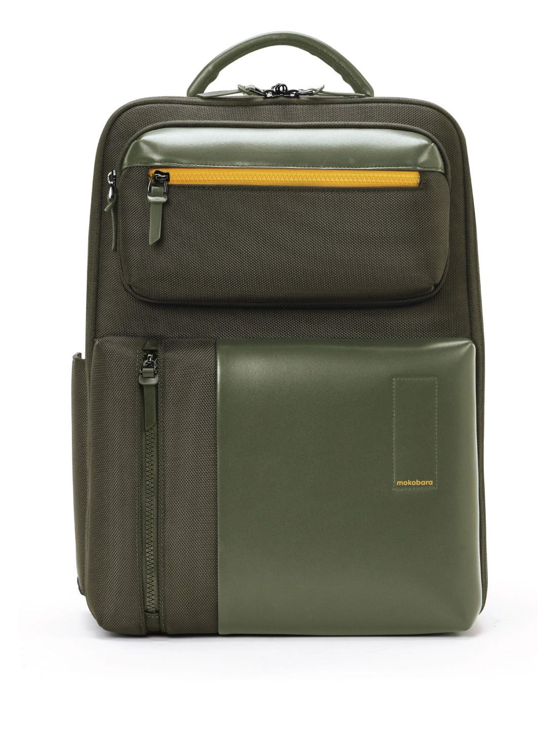 Buy MOKOBARA The Work Structured Nylon and Vegan Leather Backpack