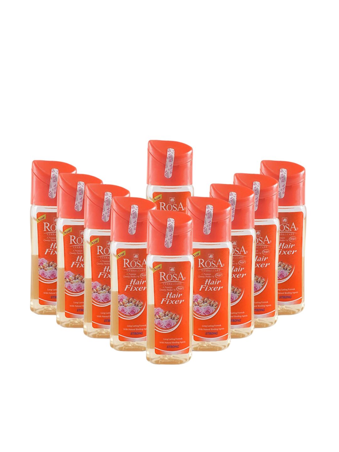 ROSA Set Of 10 Long Lasting Hair Fixer - 20 ml Each