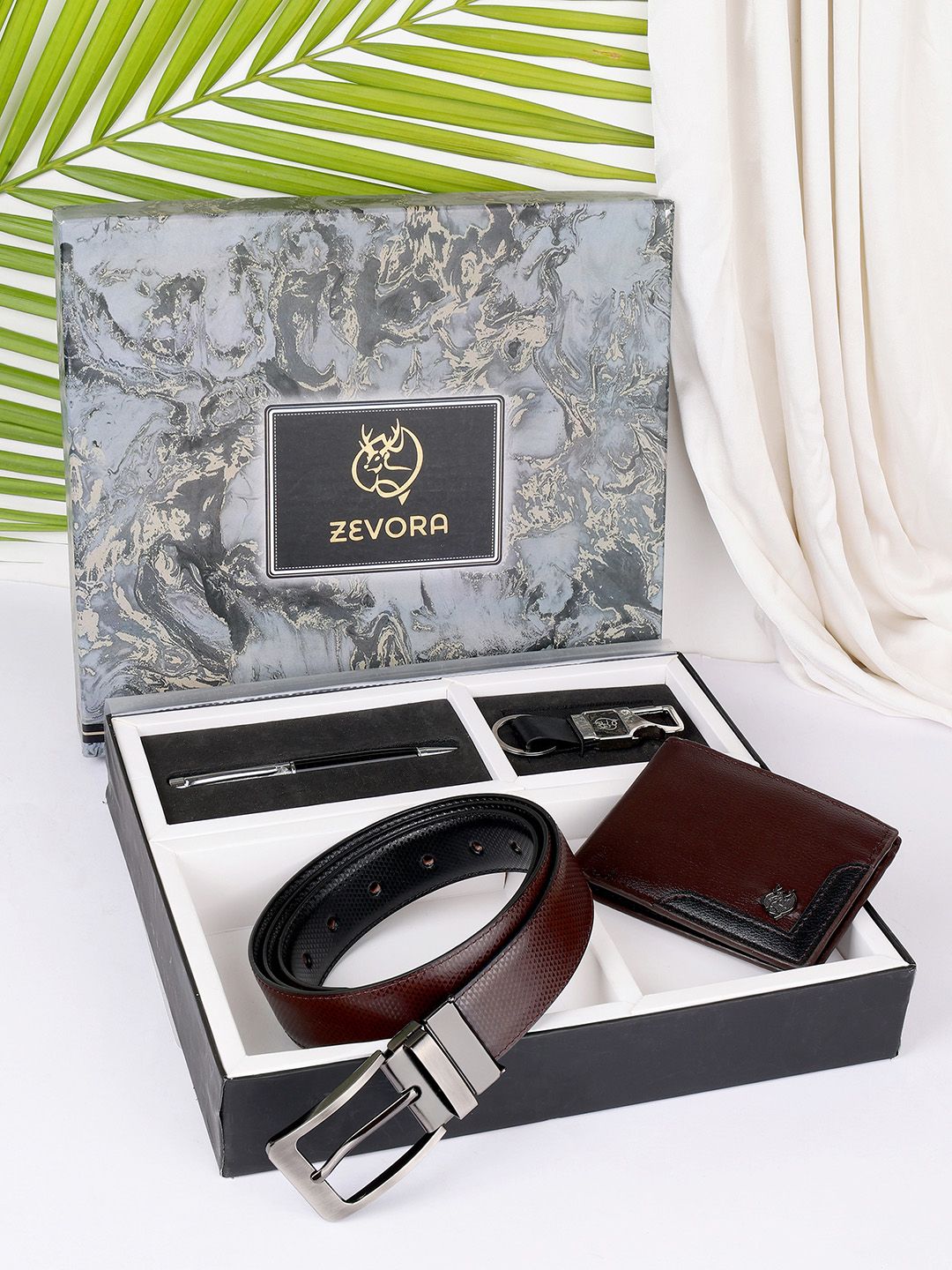 ZEVORA Men Accessory Gift Set of