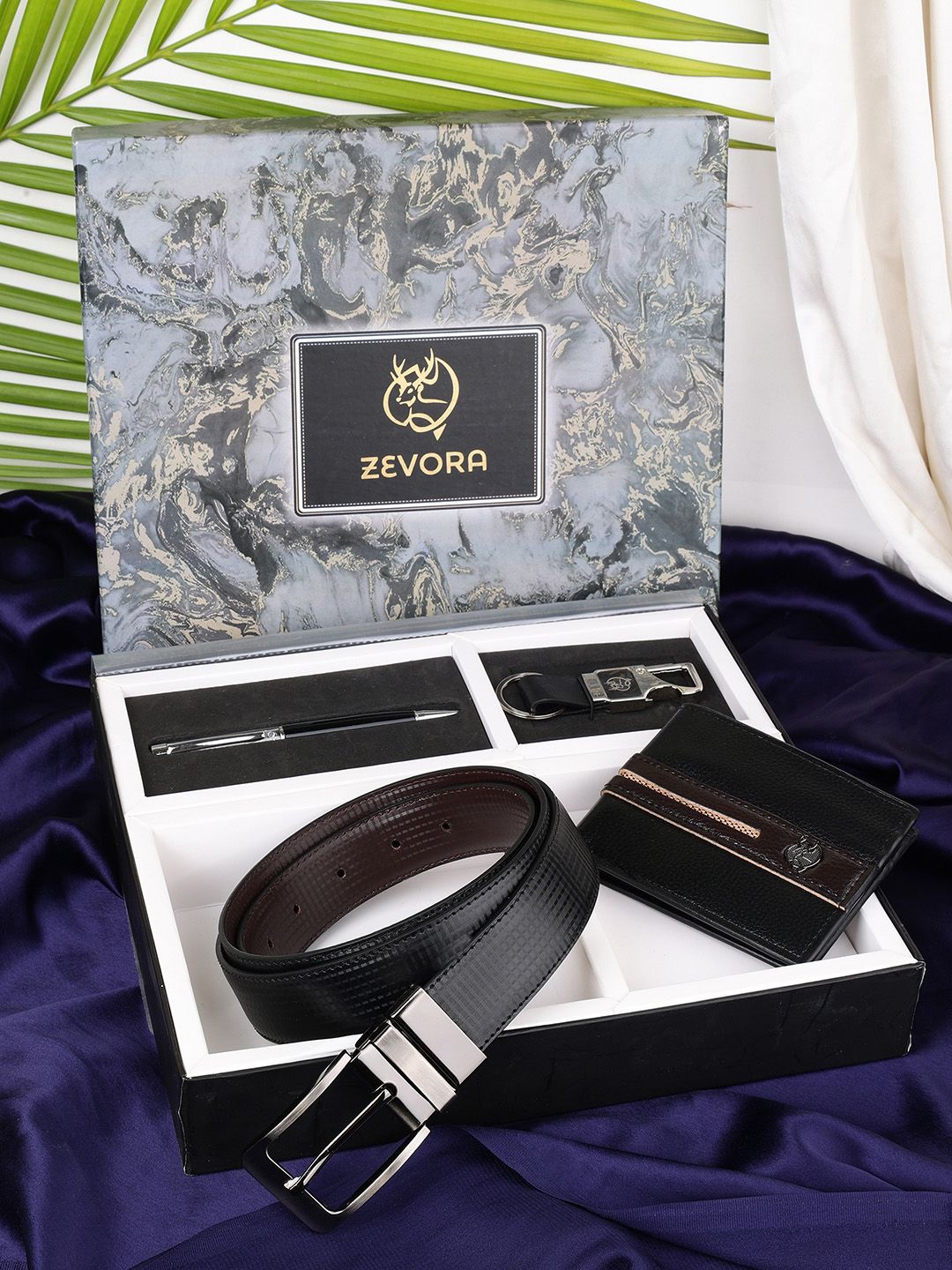 ZEVORA Men Accessory Gift Set of