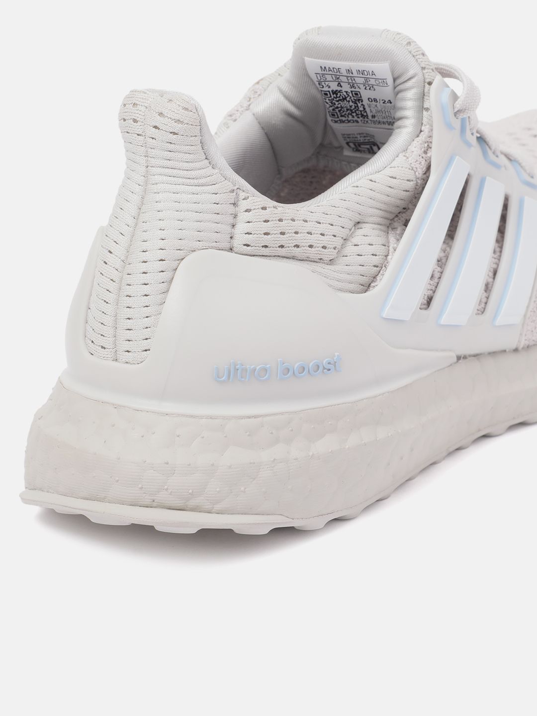adidas gazelle silver green womens Mens Ultraboost 5 Strung Shoes White main image 0