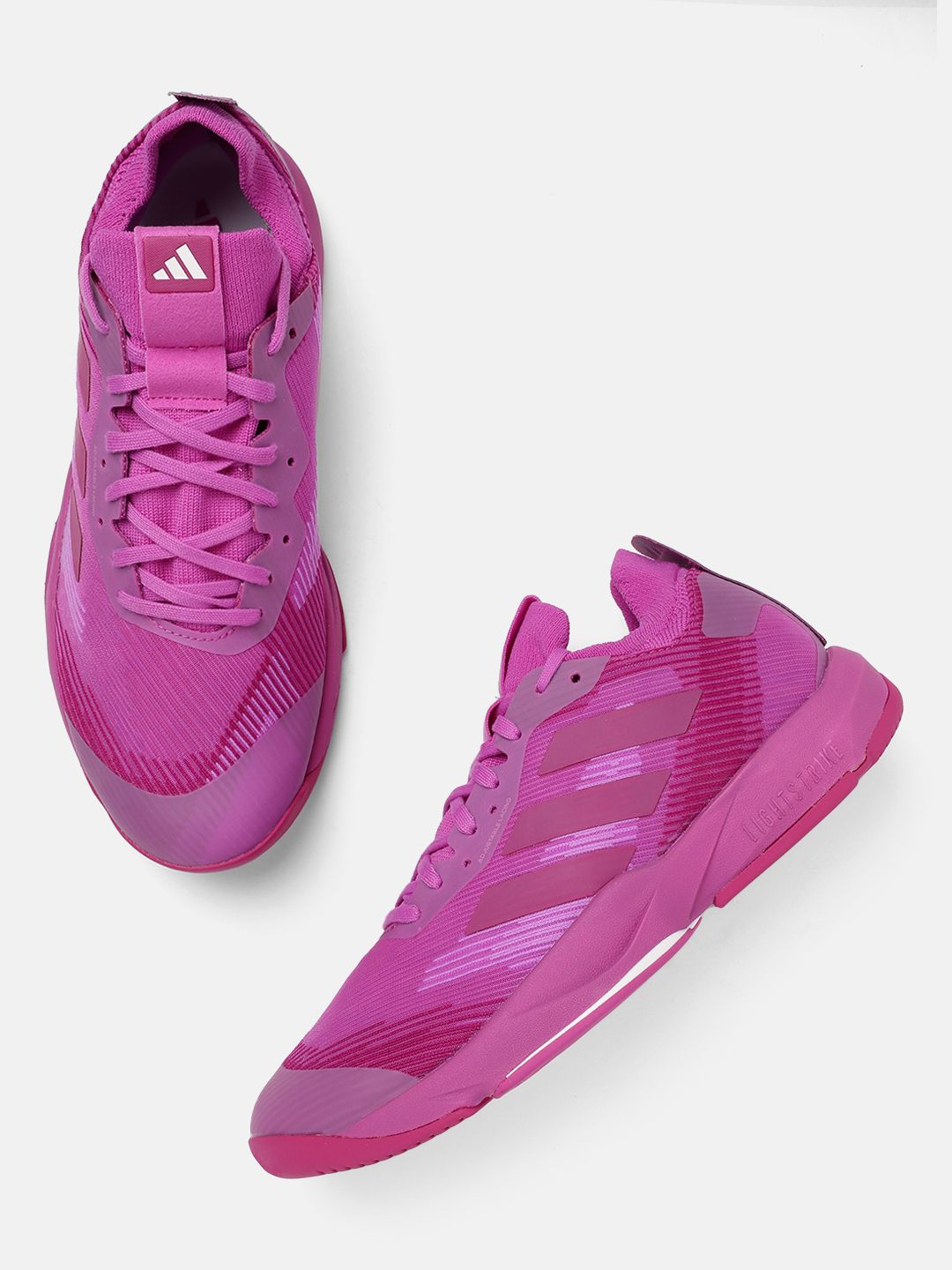 ADIDAS Women Woven Design Rapidmove Adv Trainer Shoes