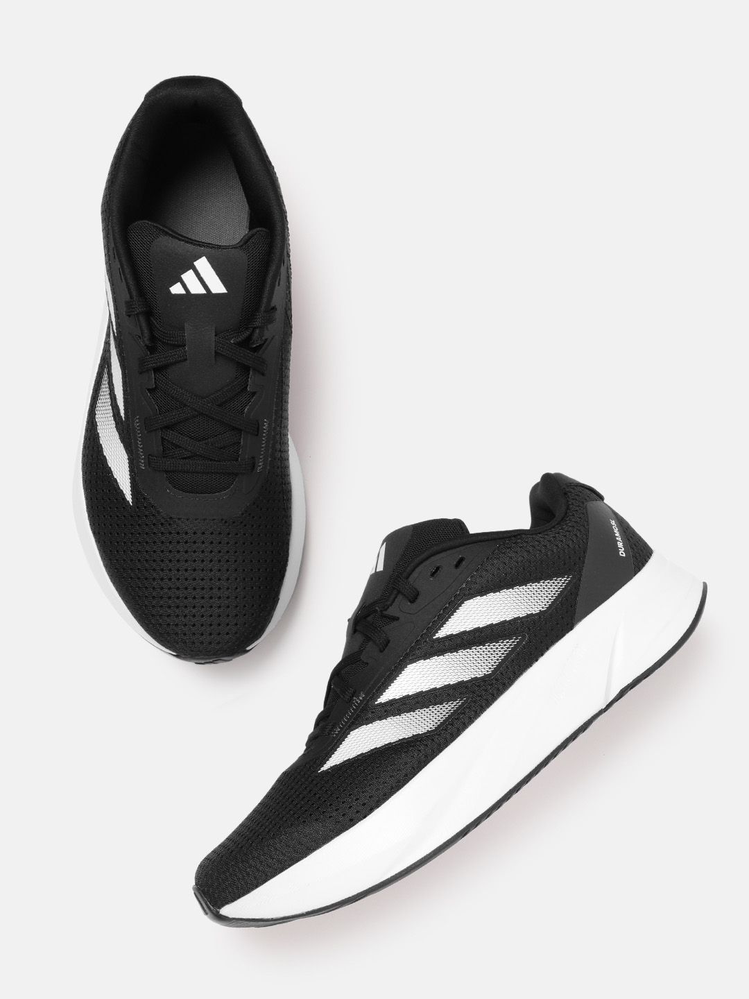 ADIDAS Women Woven Design Duramo Sl W Wide Running Shoes