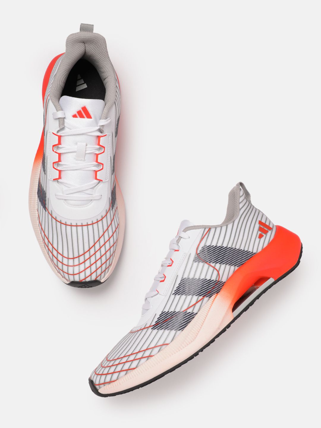 ADIDAS Men Woven Design Faburun Running Shoes