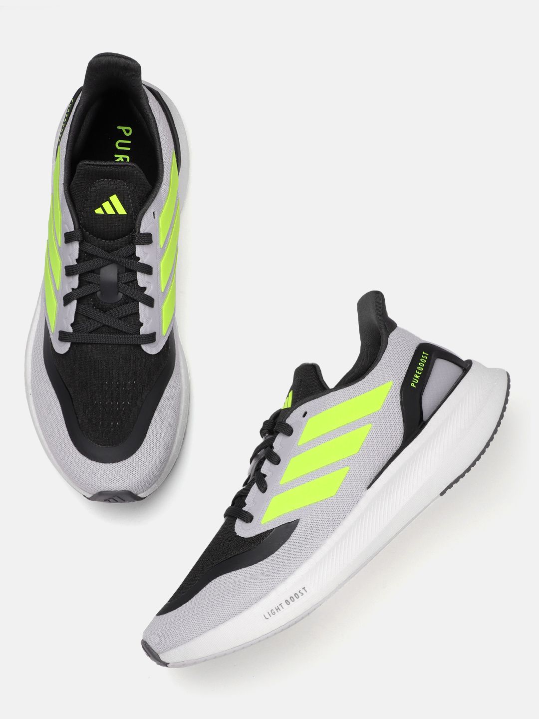 adidas gazelle silver green womens Men's Adidas Pureboost 23 Shoes :Lucid Blue – iRUN Singapore main image 1