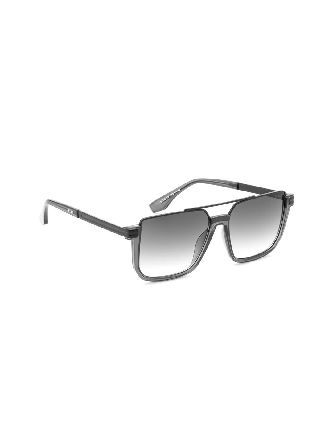 IRUS by IDEE Men Square Sunglasses with UV Protected Lens IRS1333C5SG