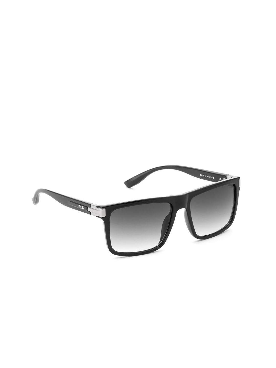 IRUS by IDEE Men Square Sunglasses with UV Protected Lens IRS1319C1SG