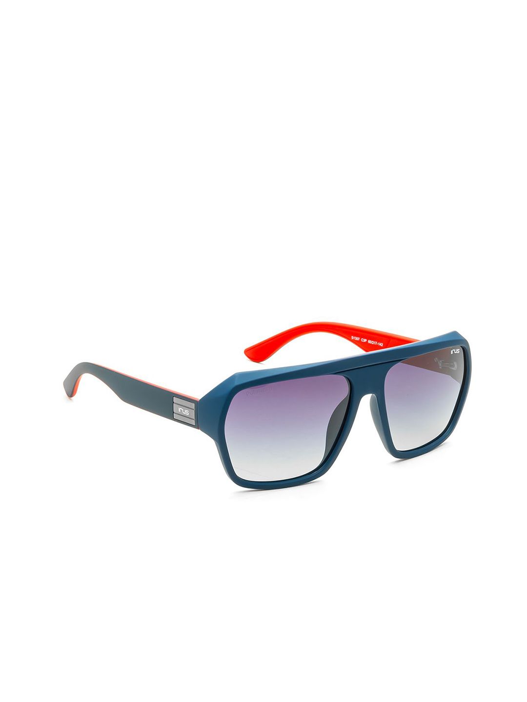 IRUS by IDEE Men Aviator Sunglasses with Polarised and UV Protected Lens IRS1307C3PSG