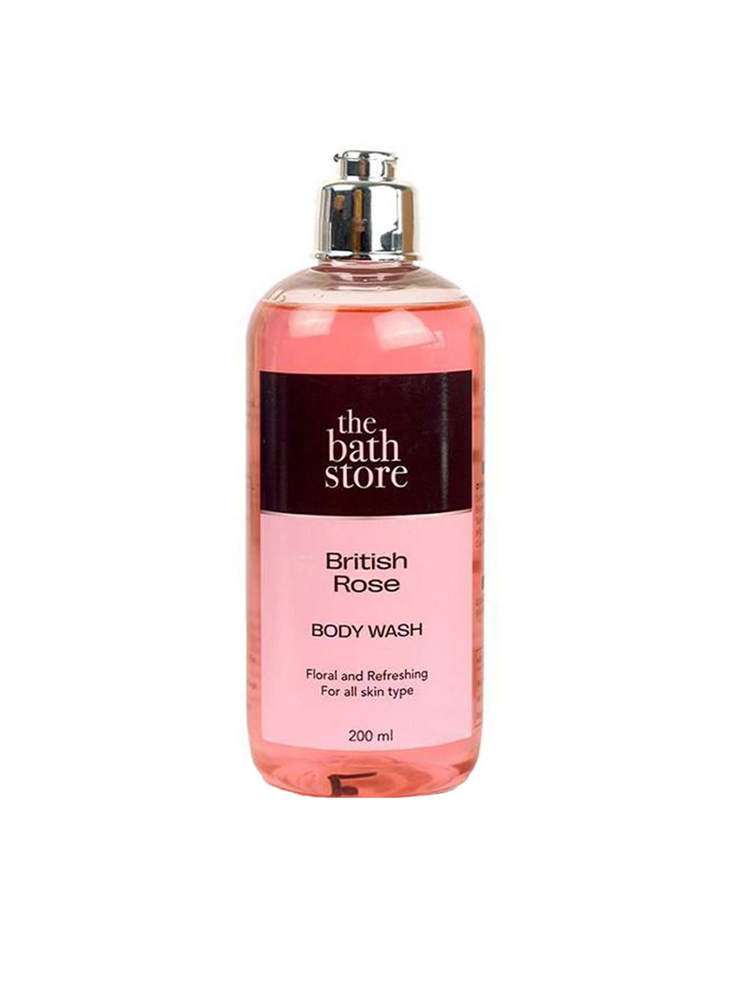 The Bath Store British Rose Body Wash For Tan Removal - 200ml