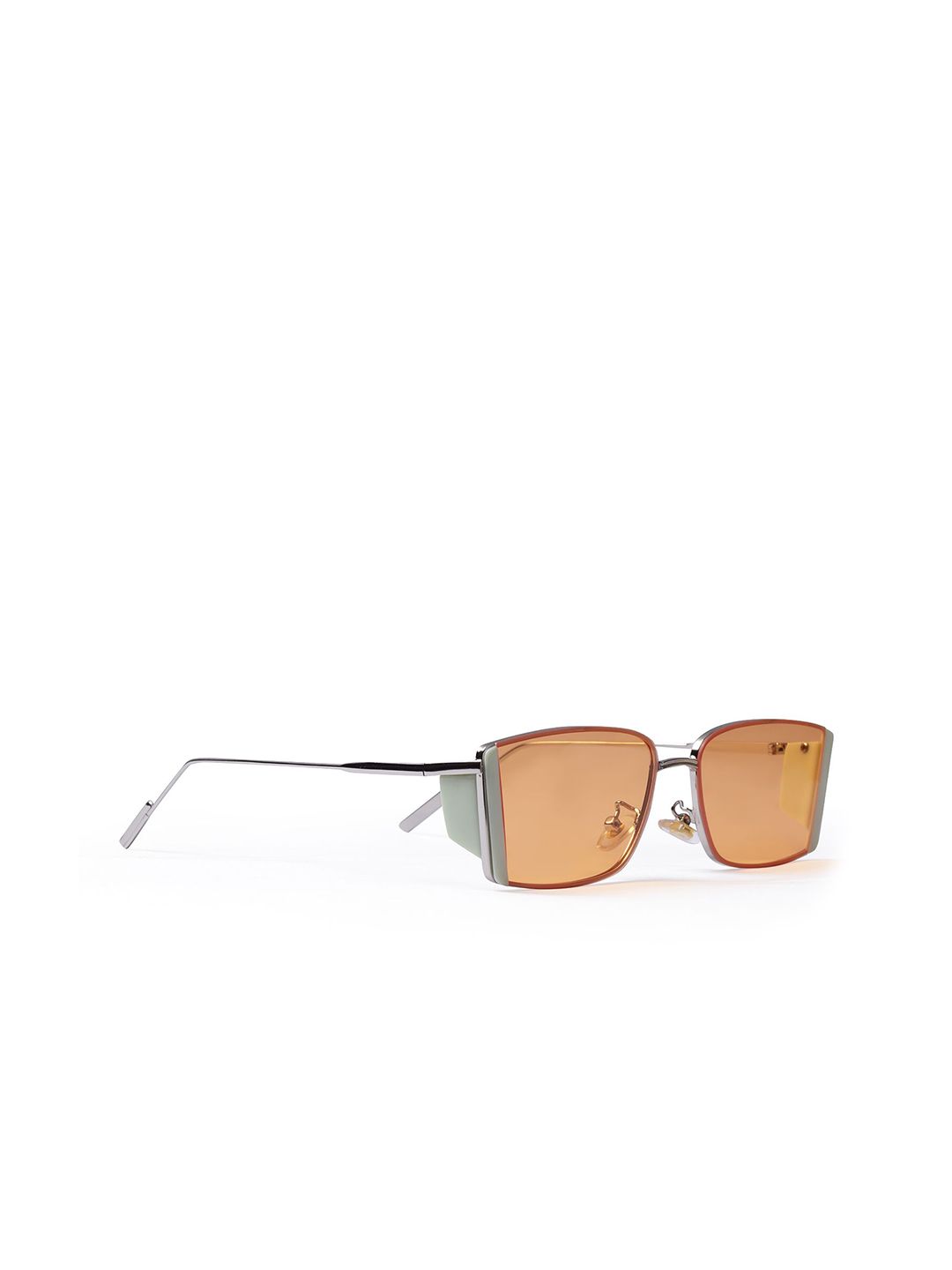 DIMEH Unisex Rectangle Sunglasses with UV Protected Lens