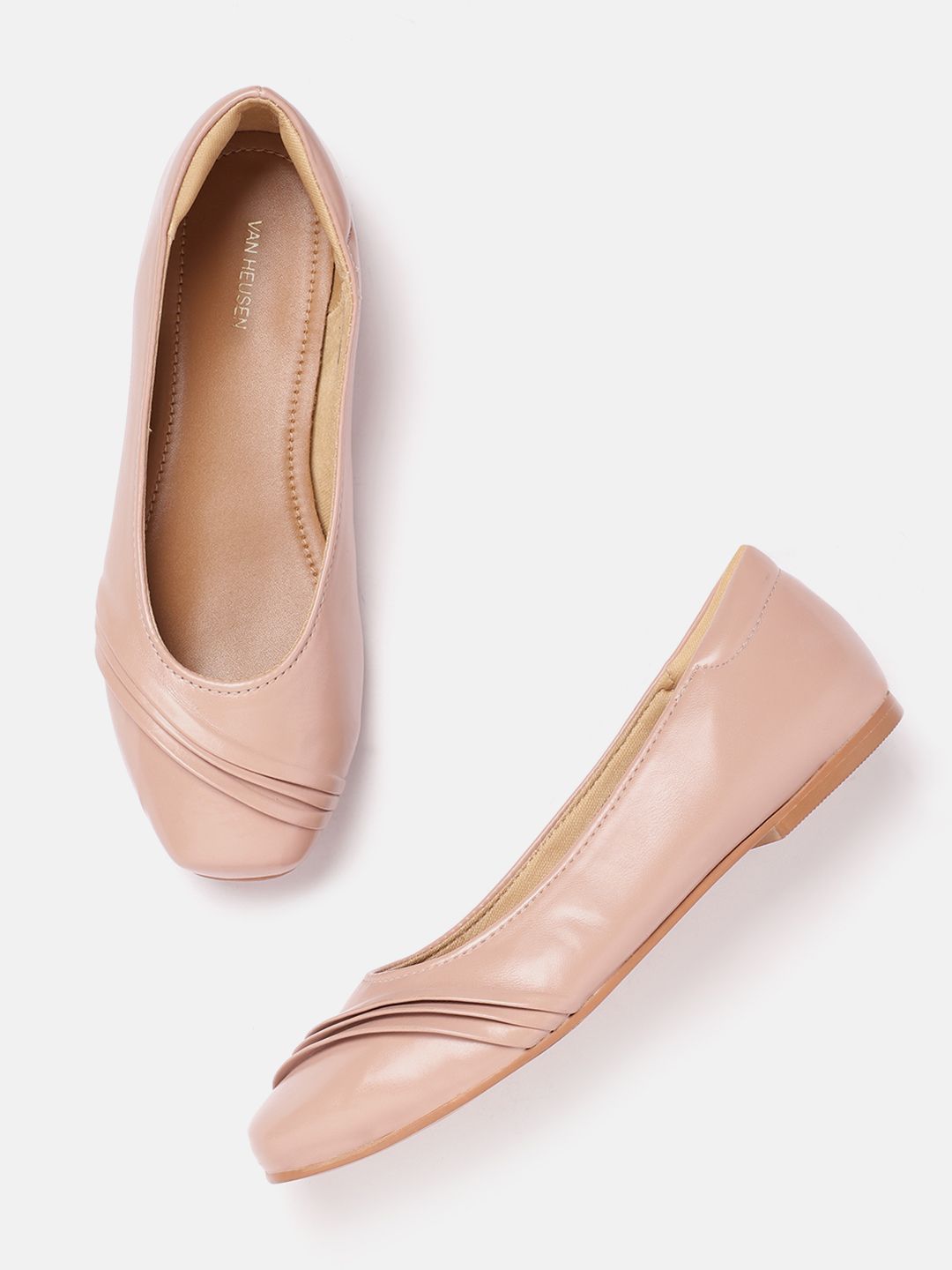 Van Heusen Women Textured Detail Ballerinas